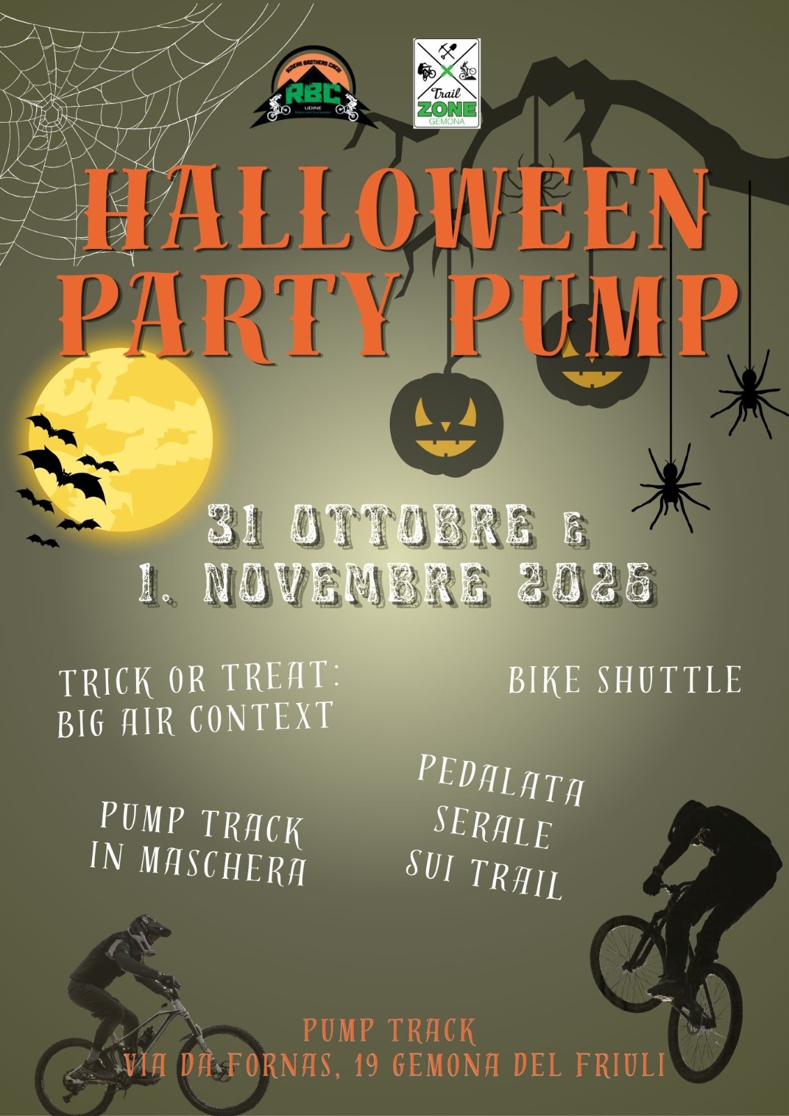 Halloween Party Ride flyer